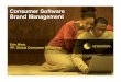 Consumer Software Brand Management