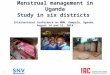 Study results menstrual_management_uganda_aug2014