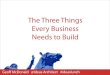 Three Things Every Business Needs to Build