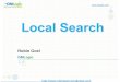 Local Search Optimization- Robin Goel