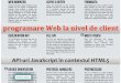 Dezvoltarea aplicaţiilor Web la nivel de client (cursul #12): Programare Web. API-uri JavaScript în contextul HTML5