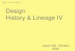 Design history & lineage iv