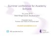 Blake Lapthorn Academies conference, Southampton - 18 June 2013