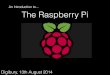 Digibury: An introduction to the Raspberry Pi