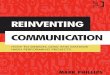 Reinventing Communication by Mark Phillips -Book Sample Download