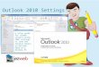 Outlook 2010 imap settings