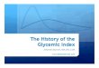 History of the Glycemic Index - Johanna Burani, MS, RD, CDE