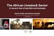 The African livestock sector: A research view of priorities and strategies