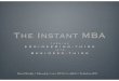 The Instant MBA - David Weekly - TwilioCon 2011