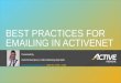 Best Practices for Emailing in ActiveNet (Repeat)