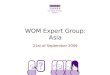 WOM Expert Groups - Asia
