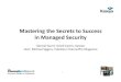 MSP Mastering the Secrets to Succuss in Managed Security