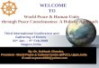 World Peace &Human Unity:A Holistic Approach