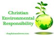 Christian Environmental Responsibility