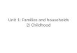 GCE Sociology Revision (AQA)- Unit 1 Childhood Families and Households