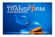 It's Time to Transform Your Marketing