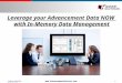 Presents a Visual Analysis webinar on:  Leverage your advancement data now with in memory warehouses (5) 8-17-10