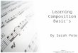 Learning composition basic’s CP presentation