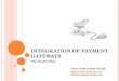 Integration of payment gateways using Paypal account