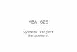 Systems Project Management