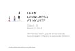 Lean LaunchPad itp 3.10.2014