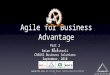 Agile for Business Advantage Creoss 2 of 2