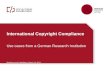 VRA 2014 Case Studies in International Copyright, Arnold