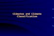 Climate classification