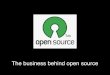 The business behind open source