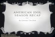 American idol season recap