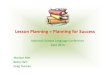 I14   lesson planning from paper to practice mimi and betsy
