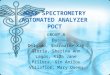 Group 8 mass spec automated analyser and poct the complete version