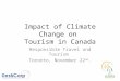 Impact of Climate Change on Tourism in Canada