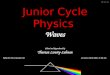 Junior cycle science physics waves