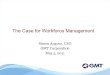 The Business Case for Workforce Management