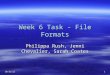 Week 6 Task   File Formats