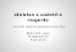 Magento x codekit x sass x compass x skeleton responsive grid