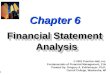 Ch 06 - Financial Statement Analysis