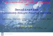 Desalination Sustainably Drought Proofing Australia