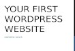 Your First WordPress Website