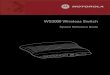 Motorola ws2000 wireless switch system reference guide