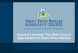 The Best Laws & Approaches to Short-Term Rentals Regulations