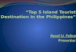 Top 5 island tourist destination in the philippines