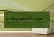 Green Wallpaper & Decor - Wallpaper Wholesaler