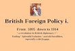 AS History - British Foreign Policy 1.1