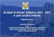 Al Jabal Al Akhdar Initiative 2004 - 2007: A post project analysis [Reginald Victor]