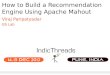 Indic threads pune12-recommenders-apache-mahout