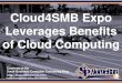 Cloud4SMB Expo Leverages Benefits of Cloud Computing (Slides)