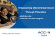 ACCION USA Financial Education Overview