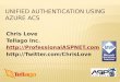Unified authentication using azure acs